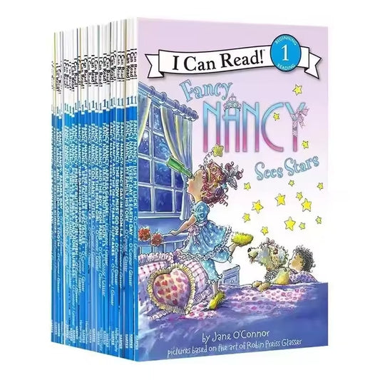 30 Books/Set I Can Read Fancy Nancy Manga Book Sets in English Learning Reading Picture Books for Kids Educational Booklets